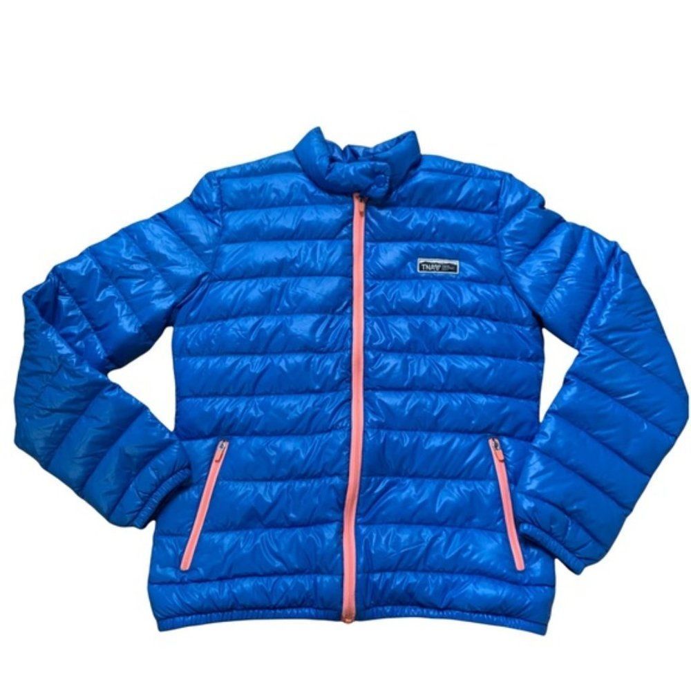 Blue TNA Women Packable Puffer Jacket Size Small
